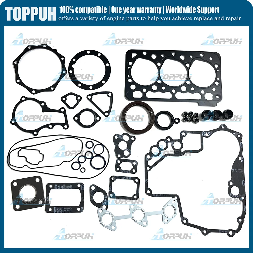 New WG750 Full Gasket Kit For For Kubota WG750 Engine