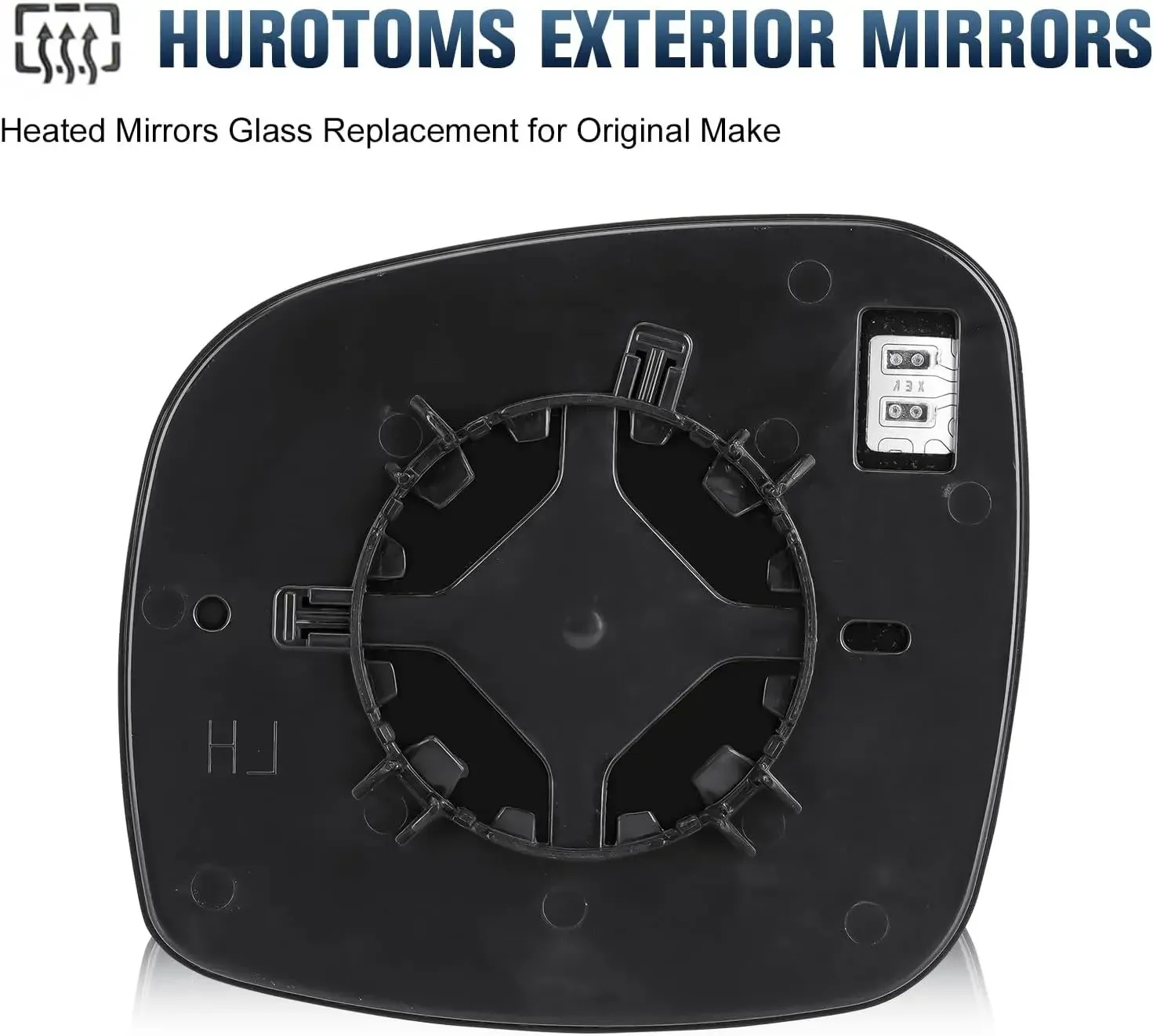 

For Chrysler Town & Country Dodge Grand Caravan Rear View Mirror Lens Replacement - High-Quality Fit for Grand Dragon Caravan