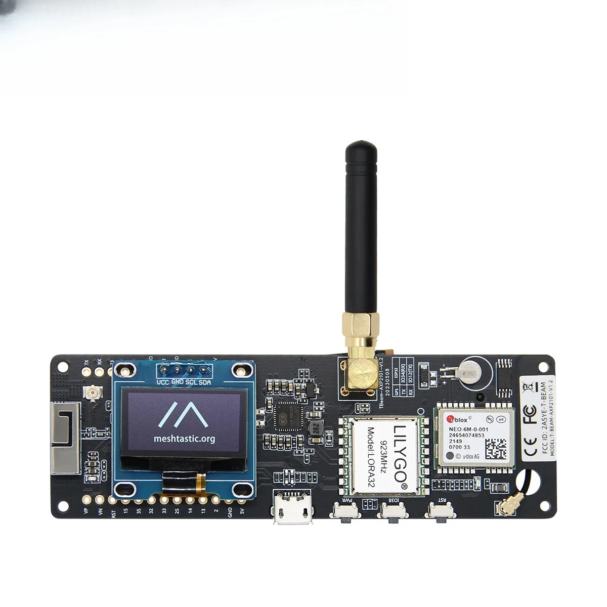 

Плата разработки ESP32, схема модуля LoRaWAN 433/868/915 МГц с Wi-Fi, Bluetooth, GPS, OLED