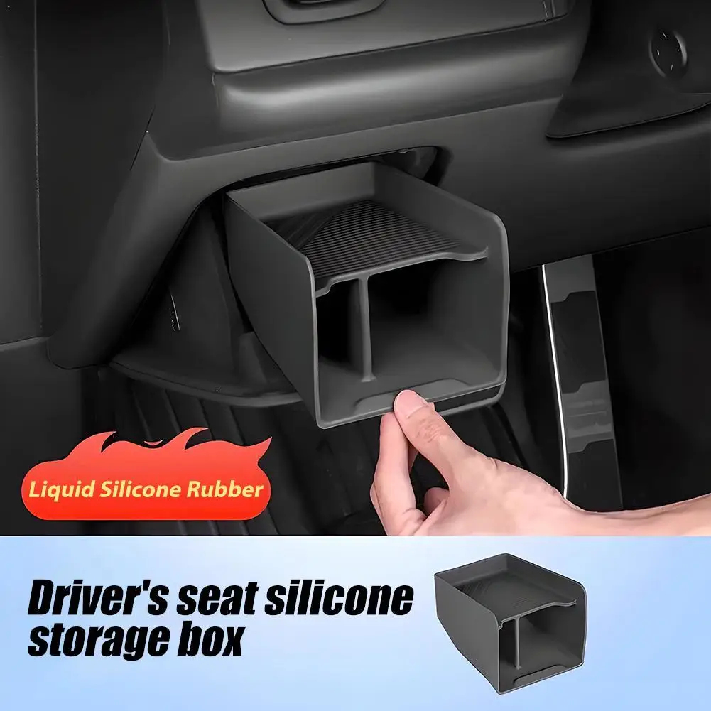 

Under Cab Storage Box For LIxiang L6 L7 L8 L9 Car Storage Compartment Below The Driver's Seat Storage Box Interior Accessories
