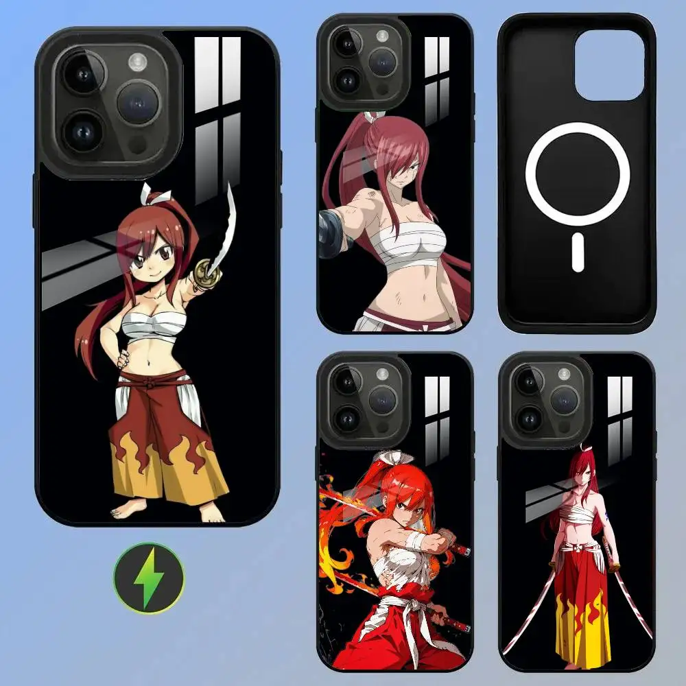 

Erza Wireless Charging Glass Texture Printed Phone Case For iPhone 11/12/13/14/15/16/17 Plus, Pro, Pro Max & Air