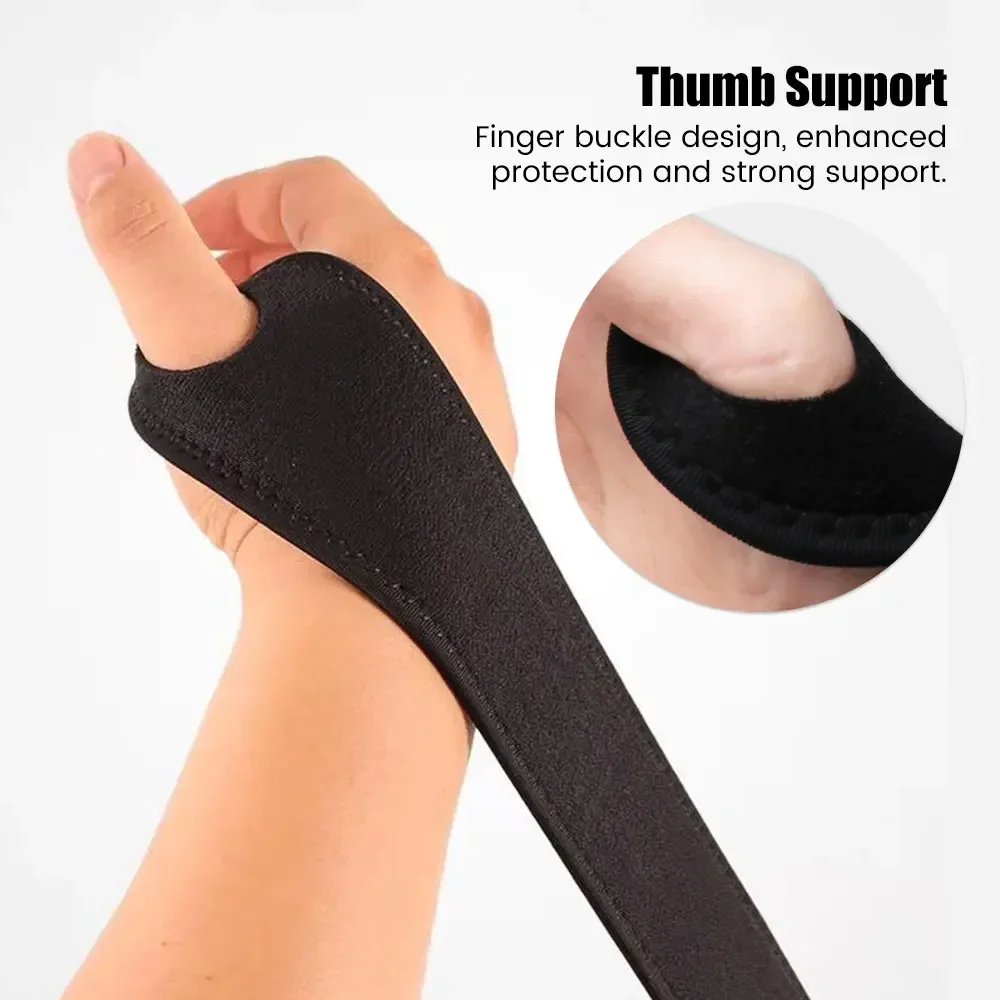 Carpal Tunnel Wrist Brace Adjustable Wrist Support Brace Wrist Compression Wrap for Arthritis Tendinitis Strap