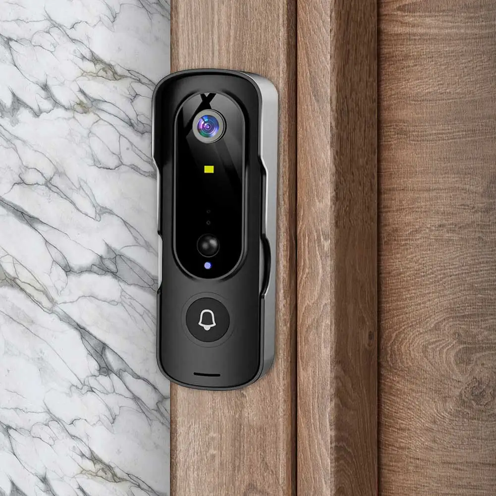 Cámara de timbre de vídeo inalámbrica con Monitor, sistema de intercomunicación de visión nocturna, timbre inalámbrico con Monitor de cámara con pantalla de 4,3 pulgadas