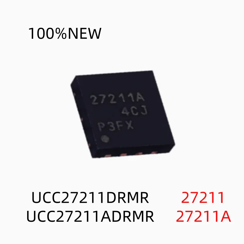 (10Pcs) 100% New Ucc27211Drmr 27211 Ucc27211Adrmr 27211A Vson-8 Gate Driver Chip Ic
