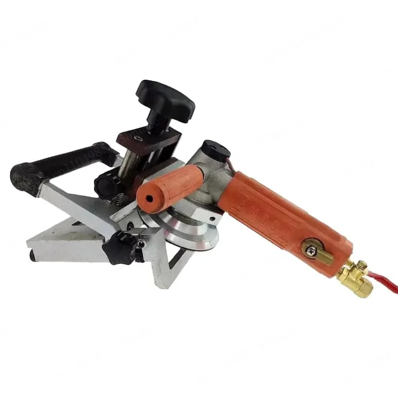 45 Degree Pneumatic Water Grinding Machine Multifunctional Stone Ceramic Tile Edge Chamfering Polishing Beveling Tool