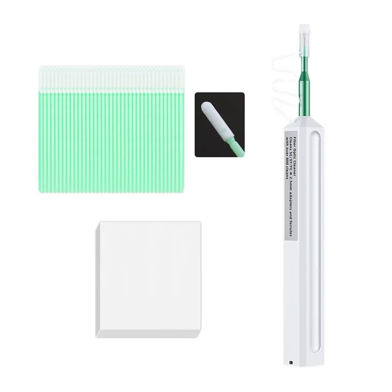 

N05R SC/FC ST 2.5Mm Fiber Optic Cleaning Pen Kit One-Click Fiber Cleaner Tools Optical Connector Cleaner