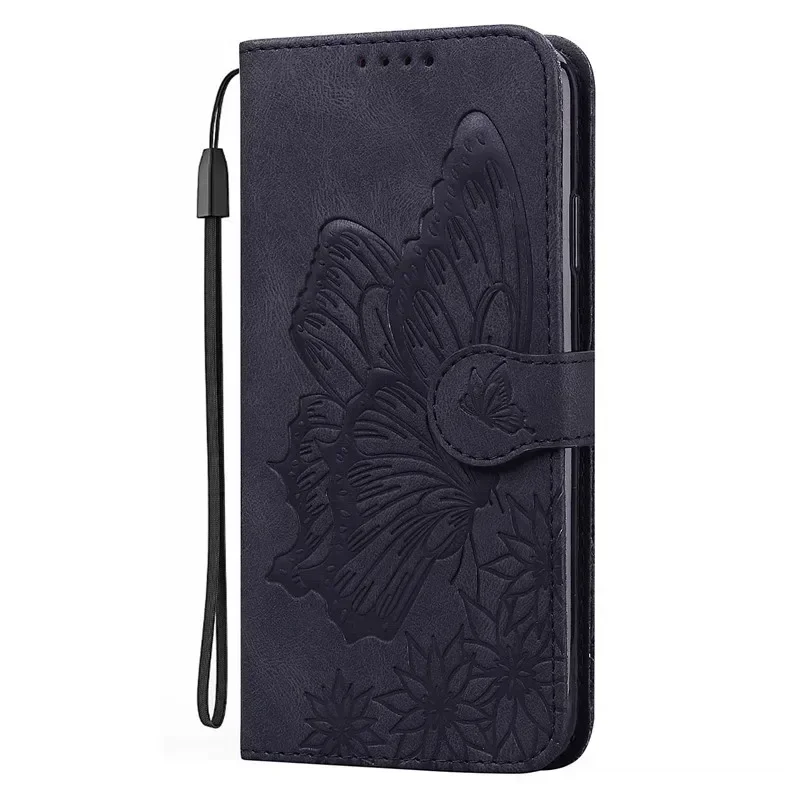 Butterfly Leather Case For Samsung Galaxy A35 A15 4G A55 5G A05S SM-A356 A156 A155F A556B A 35 Coque Wallet Bags Flip Cover Etui