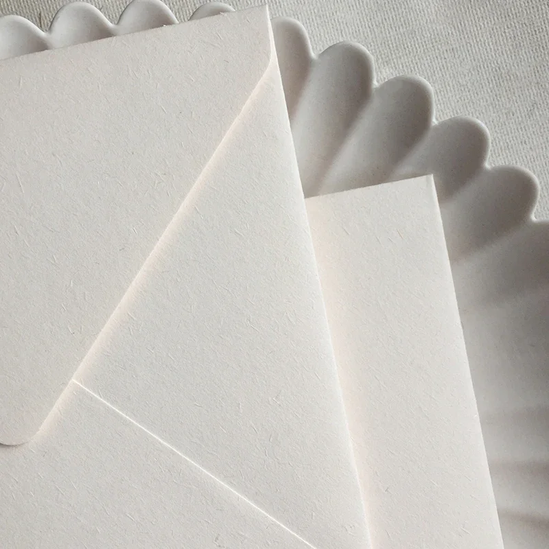 Enveloppe en papier blanc vierge, lot de 10 pièces, pour invitation de mariage, carte postale, cadeau