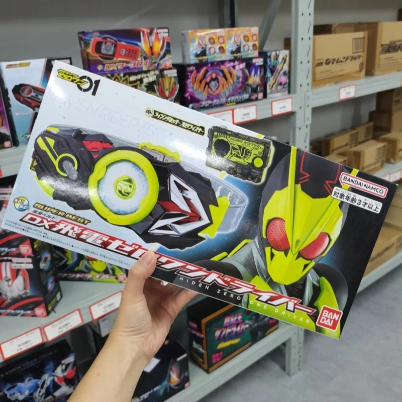 

Bandai Dx Kamen Rider 01 Flying Zero-One Driver Transformation Belt Key Magnetic Card Character Model Birthday Gift Toy