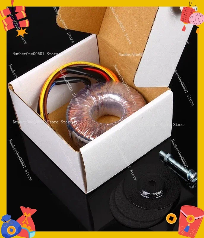 50W  Toroidal Transformer Dual 15V 18V  Selectable HiFi Audio Power Supply