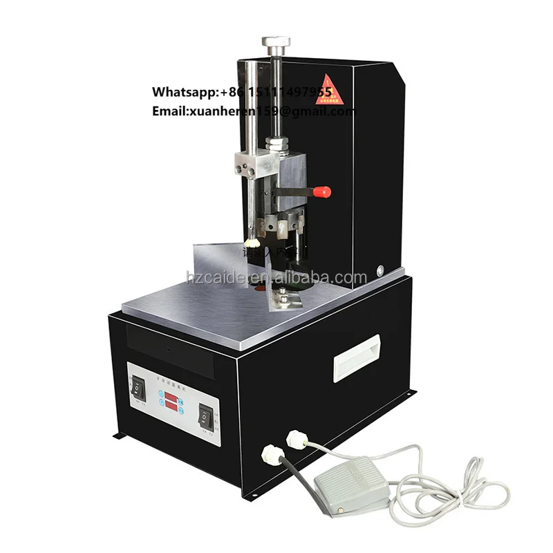 

Electric Round Corner PVC Card Cutting Machine with Foot Pedal Switch