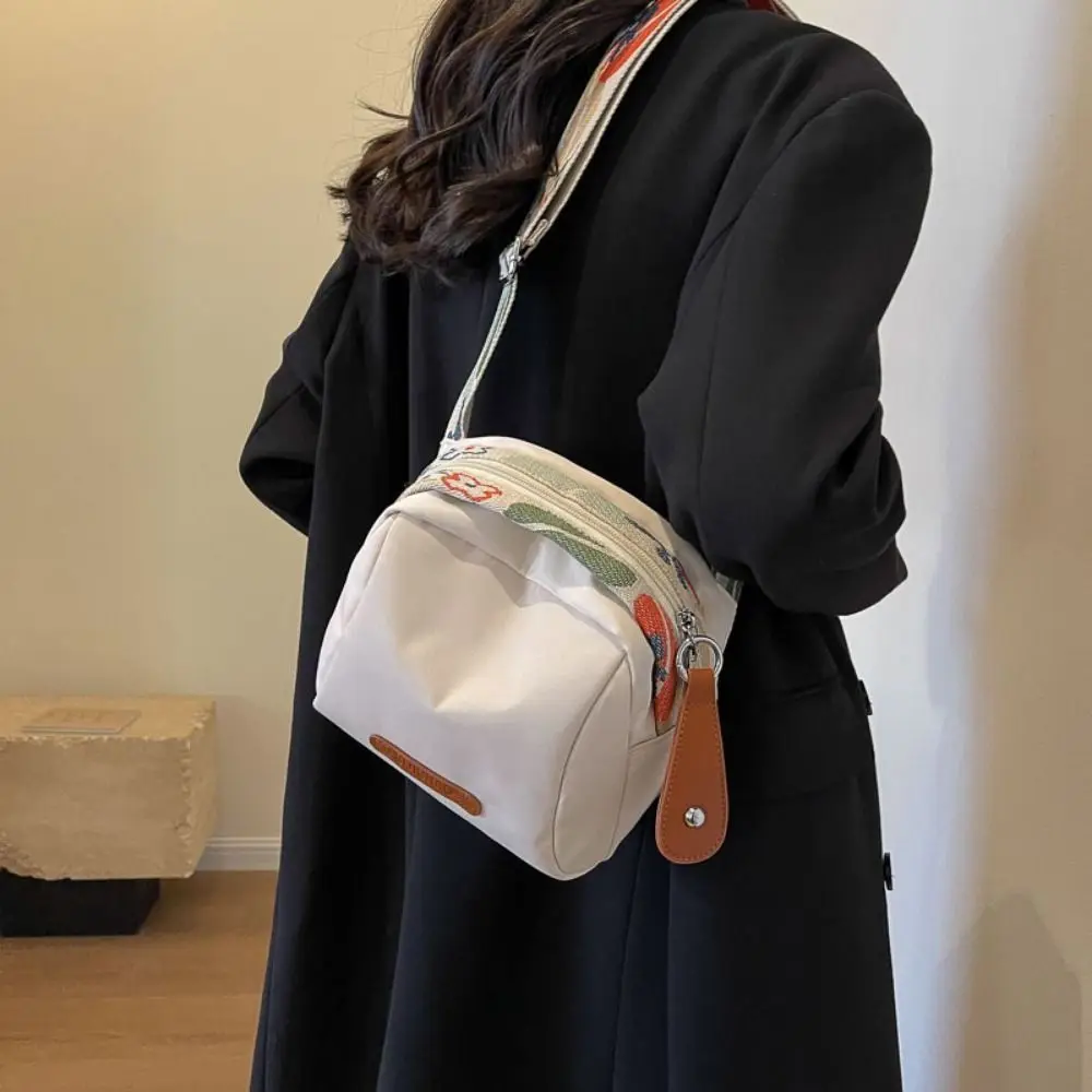 

Fashion Waterproof Women's Crossbody Bag Large Capacity Wide Shoulder Strap Shell Bag Portable Adjustable Shoulder Bag Camping