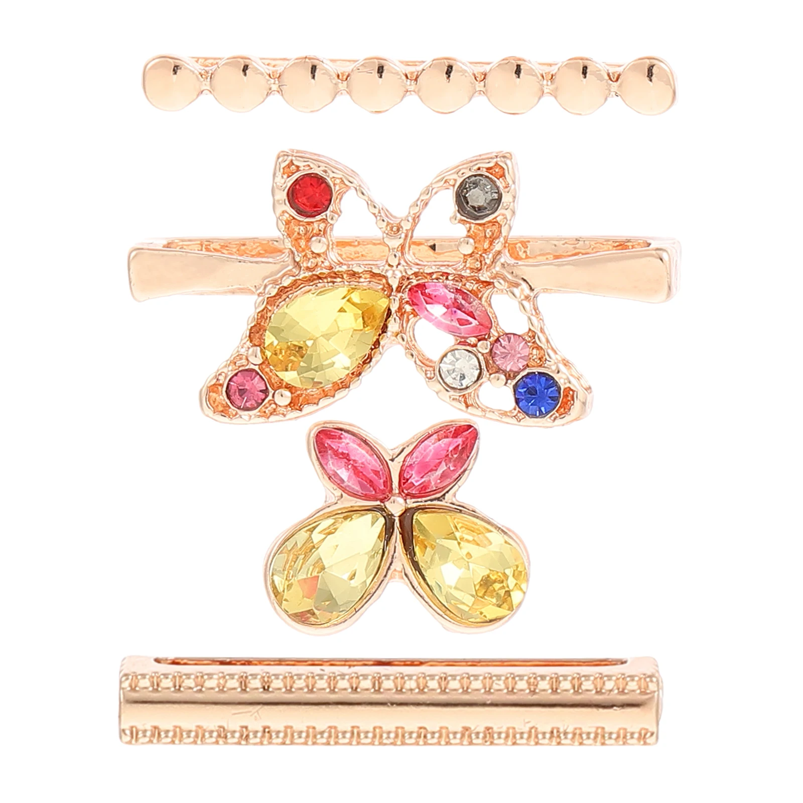 

Watch Strap Decorative Rings Resin Charms Compatible Smartwatch Bands Stylish Personalized Accessories Mini Ring Loops Watchband