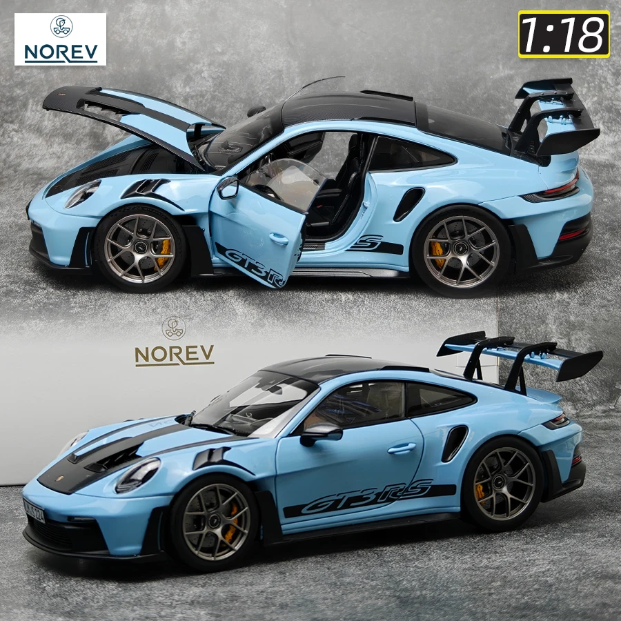 NOREV Diecast model 1:18 Porsche 911 GT3 RS 2022 Metal car model