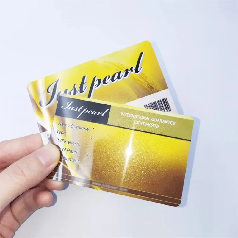 الجملة الطباعة تصميم مخصص الفضة الذهب لامع بطاقة الأعمال بريق لامع بولي كلوريد الفينيل بطاقة الضمان بطاقة هدية الولاء