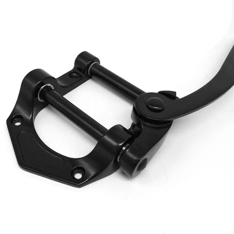 الموضة ~ جيتار صغير الروك Lp جيتار كهربائي الروك الذيل وحدة اهتزاز ملحقات الآلات الموسيقية الاهتزازية (فضي) #1