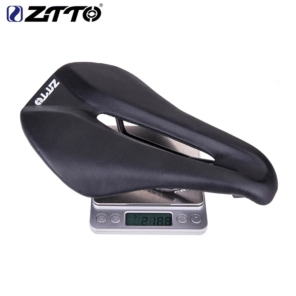 ZTTO  Bicycle Ergonomic Short Nose Design Saddle Wide and Comfort Long Trip 146mm Ultralight TT Seat Hollow MTB Road Bike Saddle