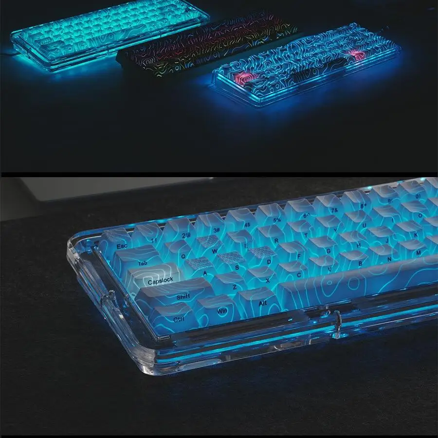 

Keycap Select pattern Transparent keycap Personalized side engraving IMD keycap wooting