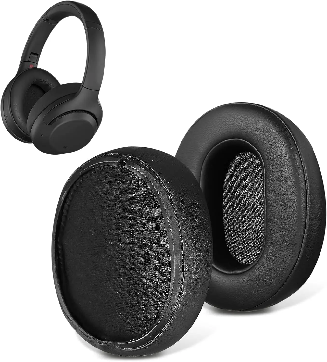 Replacement Earpads for Sony WH-XB900N(WH-XB900) Headphones,Ear Pads Cushions with Noise Isolation Memory Foam,Soft Protein