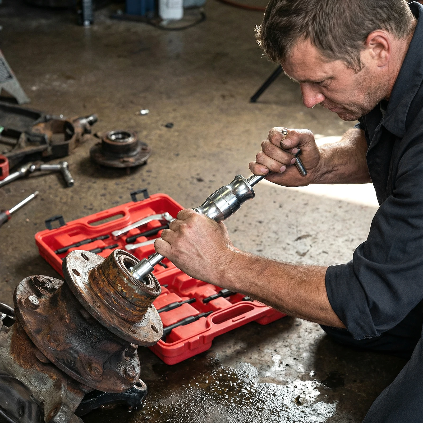 

16 шт., съемник внутреннего экстрактора с глухим отверстием для подшипников с корпусом, комплект съемников внутреннего подшипника