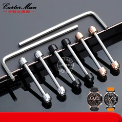 28mm connecting rod for Tissot T-race T048.417 series hexagonal strap screw connecting rod watch strap accessories