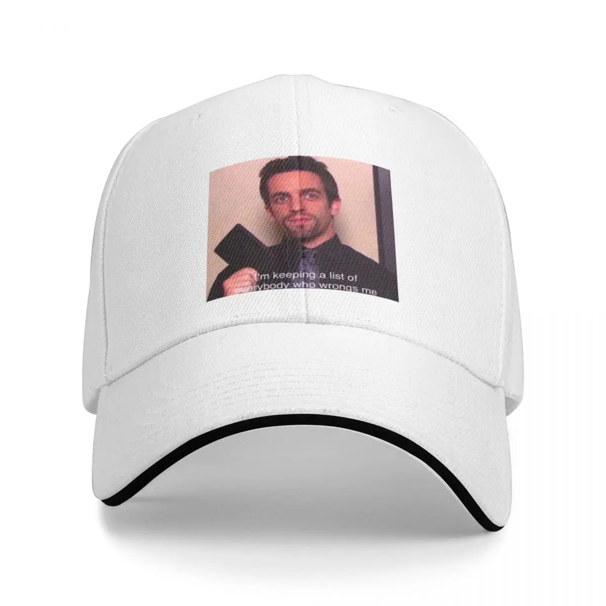 The office Ryan the temp Ryan started the fire Ryan Howard Baseball Cap Luxury Man Hat Golf Ladies Men's