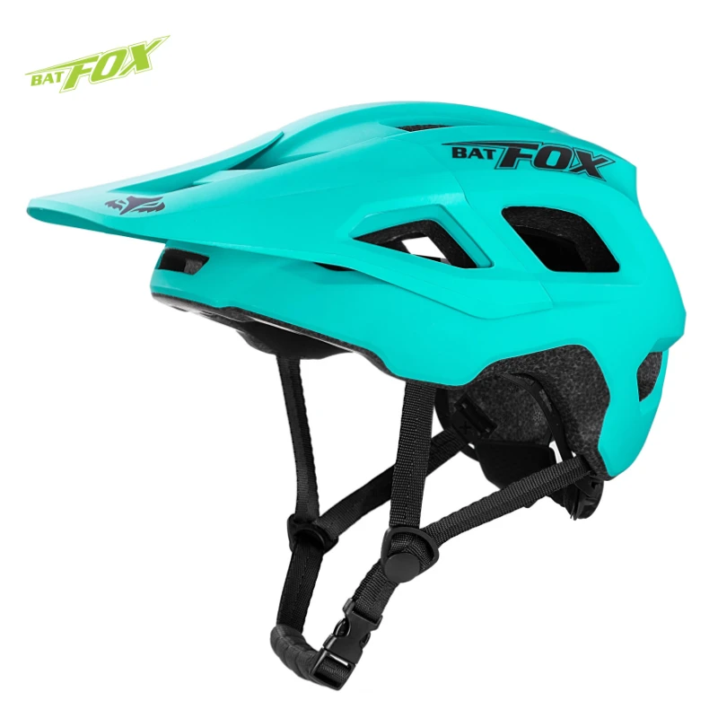 BAT FOX Bicycle Helmet Mtb Integrally-molded Electric Scooter Mountain Road Bike Safety Cap Women Men Ultralight Cycling Helmets