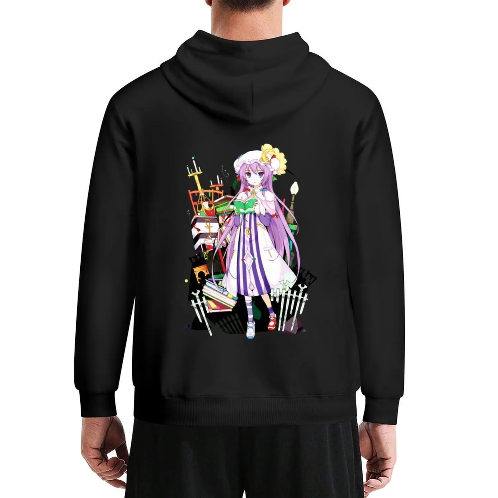 

Touhou Project - Patchouli Knowledge Hoodie blouse men's sweat-shirt set men clothes aesthetic clothing hoodie oversize