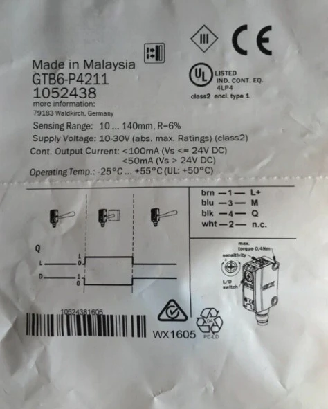 

Brand New Original GTB6-P4211 GTB6-P4212 PNP Fast delivery