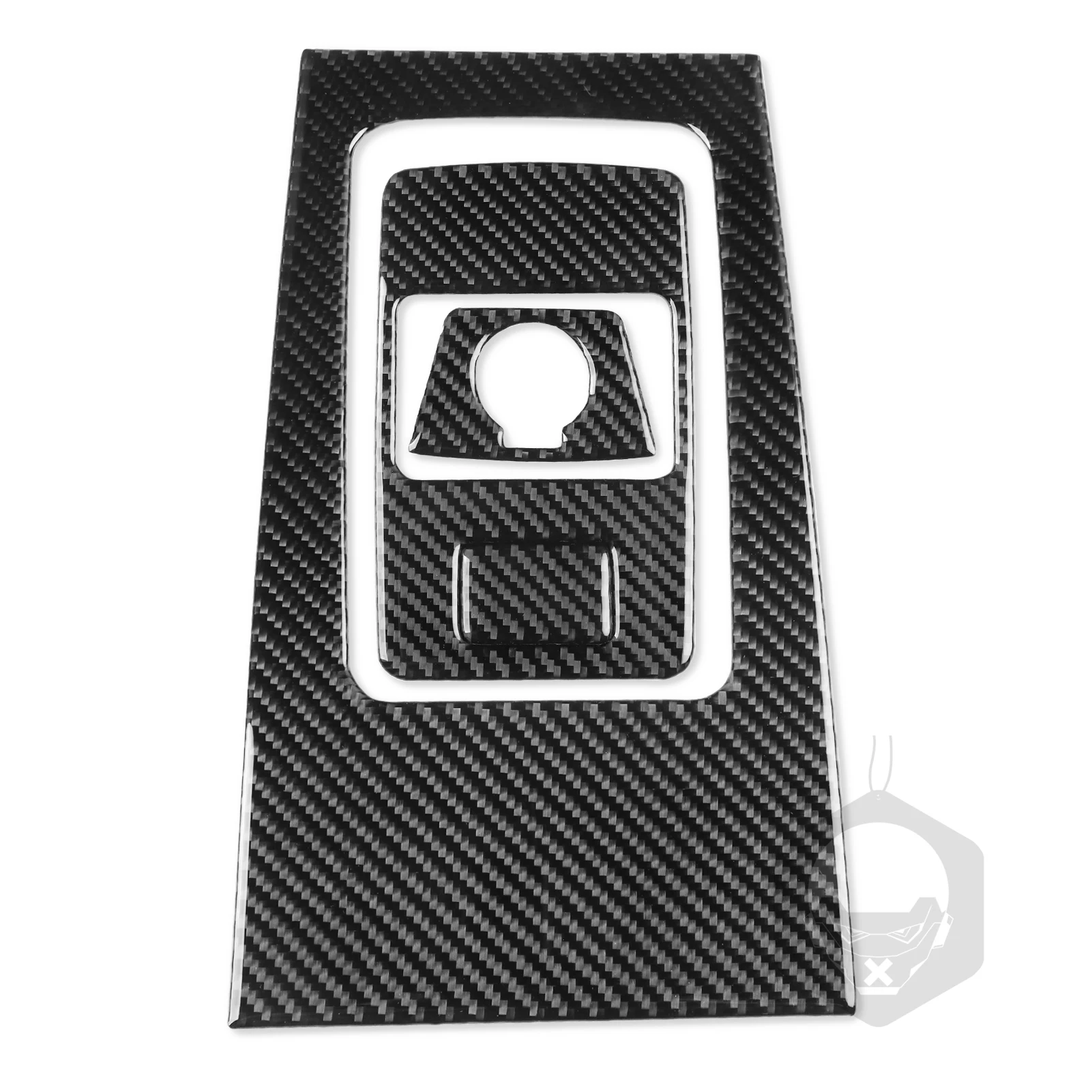 For Dodge Journey 2011-2017 Carbon Fiber Rear storage box Panel Trim Cover Car Interior Accessories Decorative Stickers
