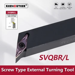 SVQBR1616H11 SVQBR1616H16 SVQBR2020 SVQBR2525 External Turning Tool SVQBR SVQBL Cutter Bar CNC Lathe Bar Turning Holder