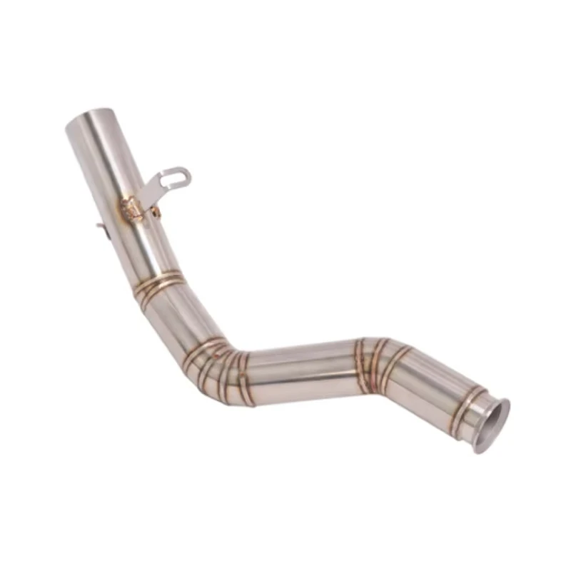 51MM High position Middle Link Pipe Motorcycle Exhaust System Escape For KTM Duke 125 250 390 KTM RC390 RC250 2017-2021 - view 3