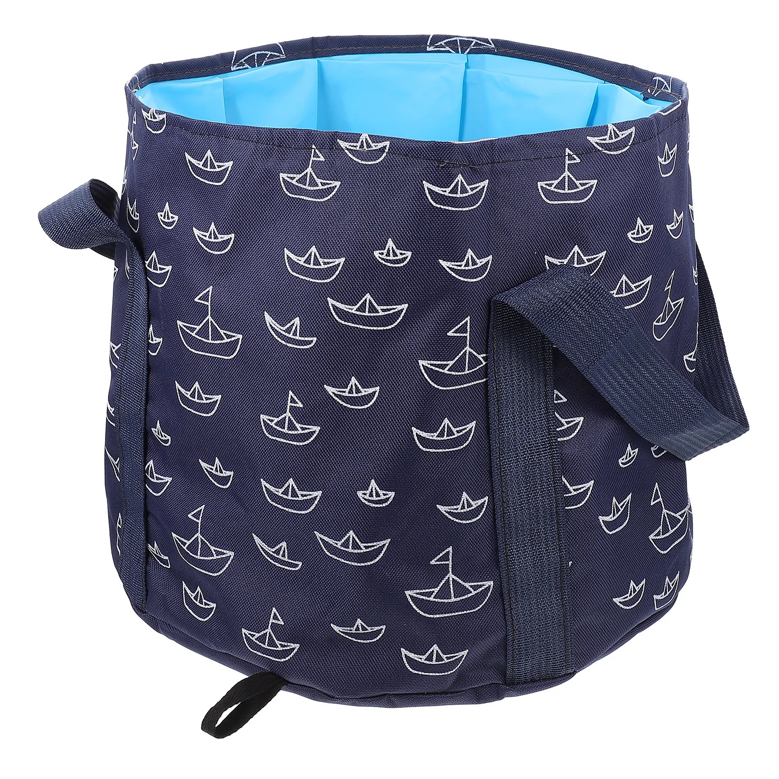 

Portable Foot Bath Basin Foldable Foot Soaking Bucket for Travel Outdoor Camping Home Use Double Handles Design Space Saving