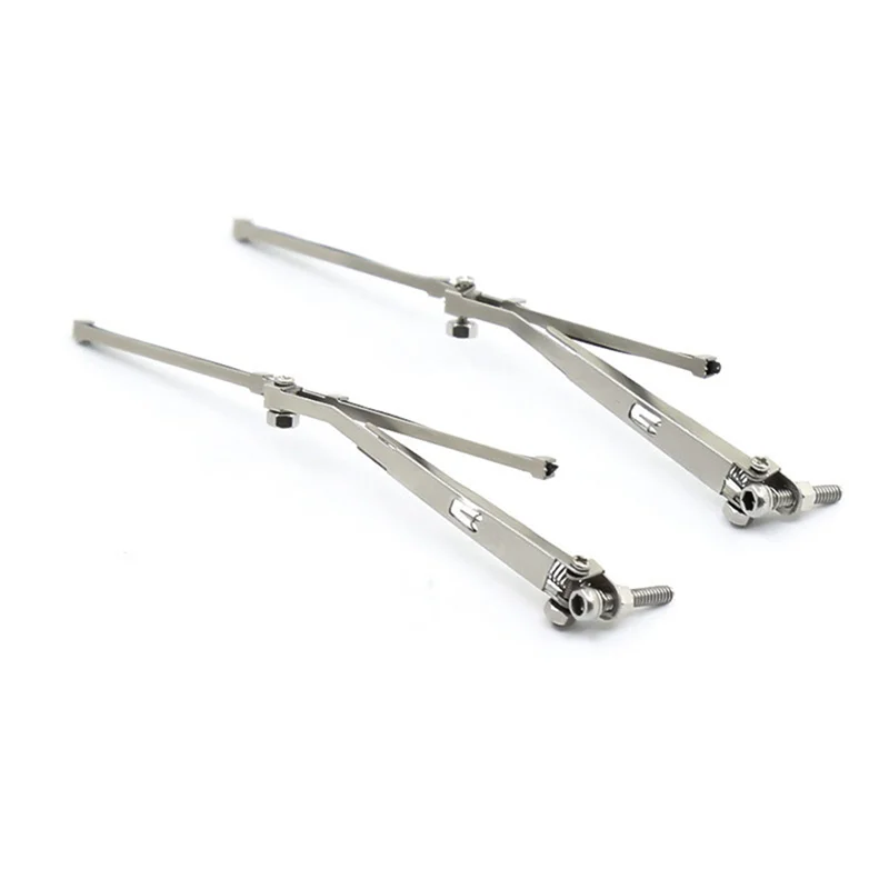 Limpiaparabrisas de Metal móvil de simulación BUEN ~ 1/10 para TRX4 TRX6 90046 SCX10III, accesorios de coche de carreras con Control remoto, subconjuntos