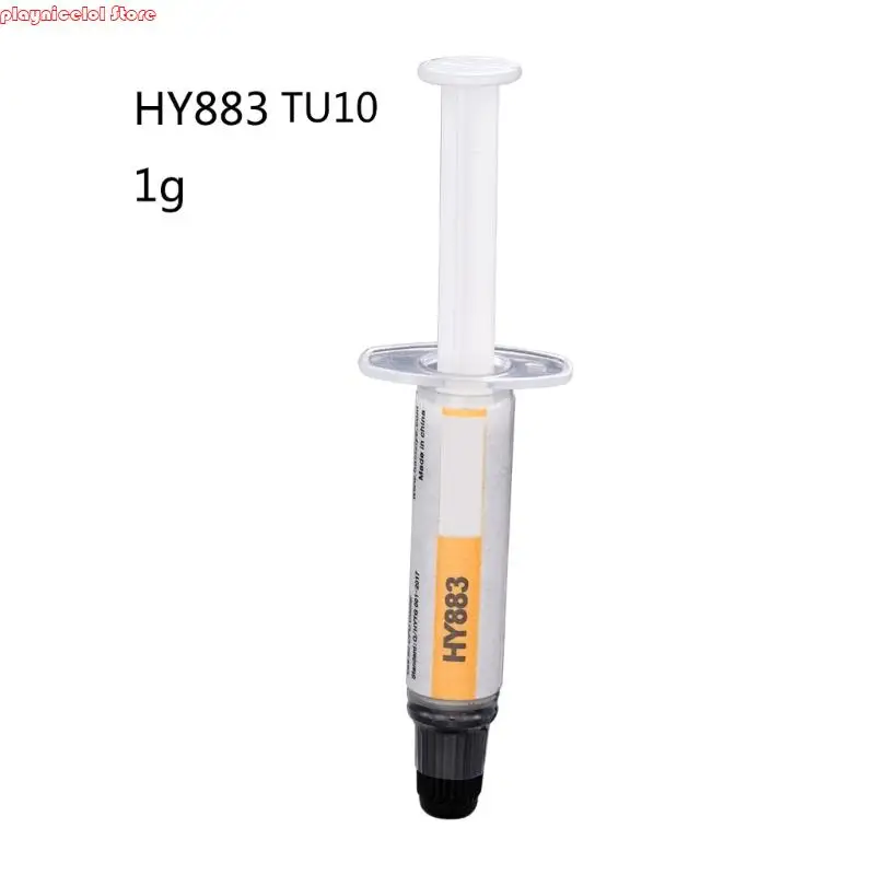 E8BA 6.5WMK HY883 TU10 1Gシリコンサーマルペースト熱伝達グリースヒートシンクCPU GPUチップセットノートブックコンピューター冷却