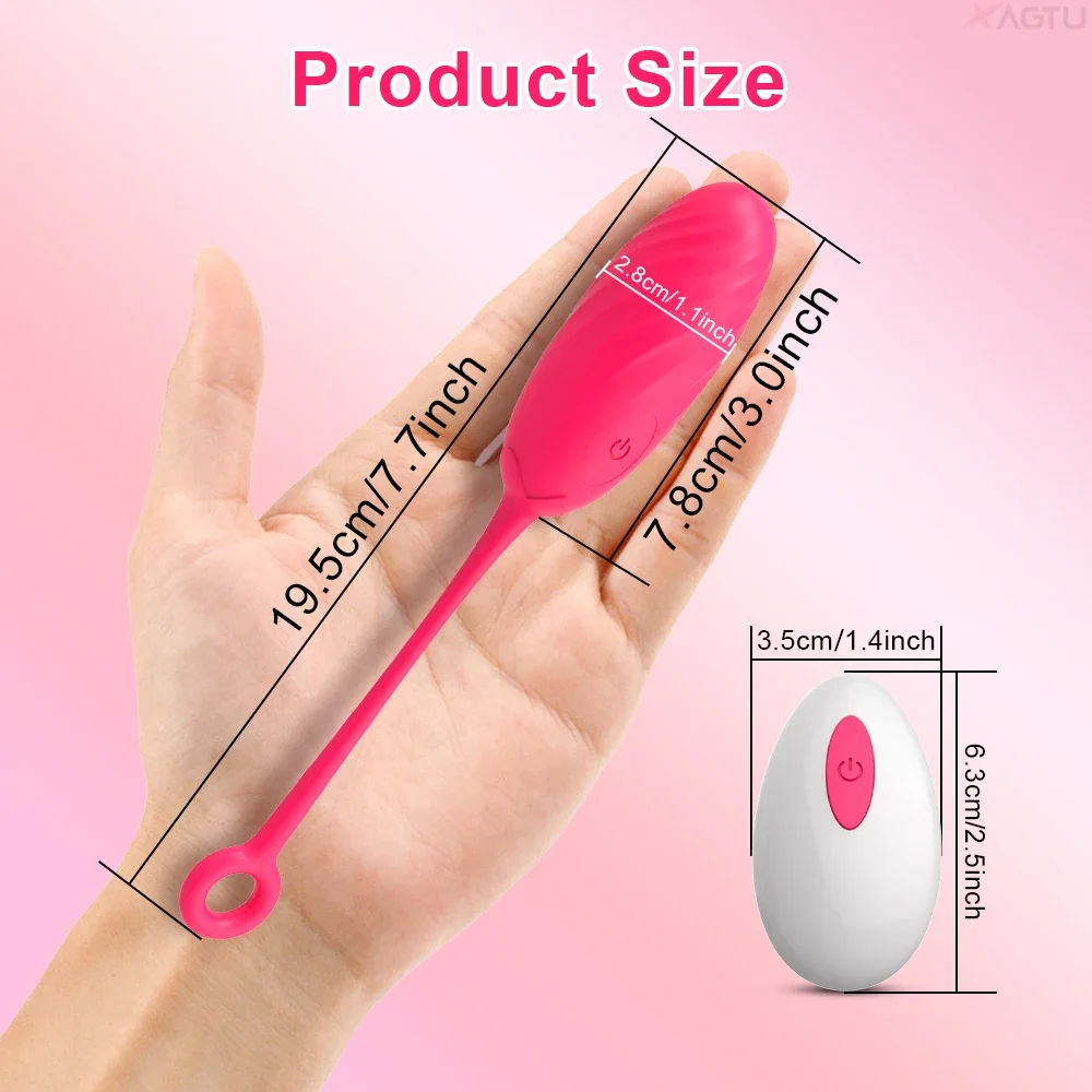 Remote Control Wearable Panties Vibrator Women Vagina Vibrator Vibrating Egg Female Masturbation Interaction Sex Toy for Couples view 4