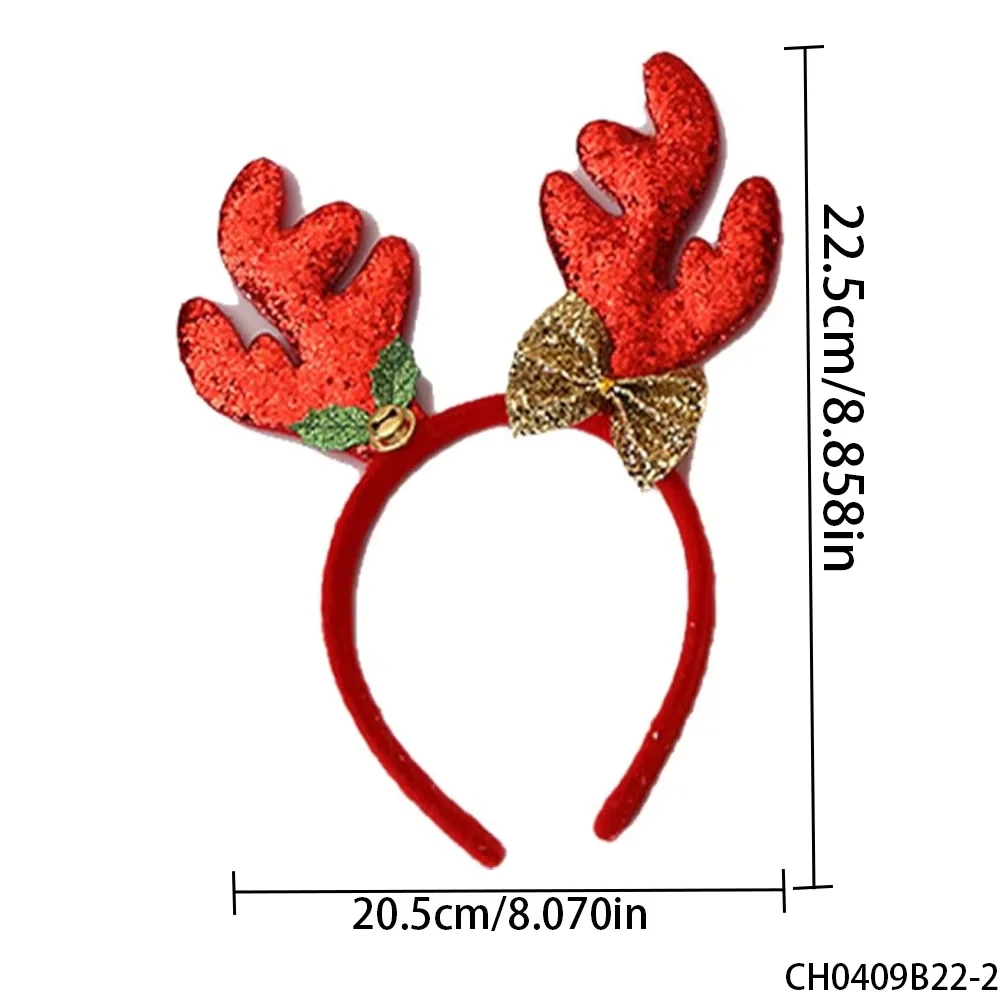 PESENAR Bandeau en bois de Noël en polaire douce – Chaud et confortable pour les événements de vacances d'hiver