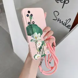 P50Pro Beautiful Lotus Silicone Phone Case For Huawei P40Pro P40 P60Pro P60 P50 P50Pro P30Pro Mate 40 50 Pura 70 Cover