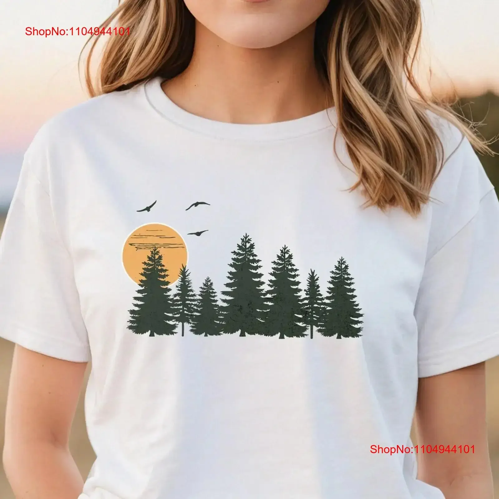 

ForesT T Shirt Hiking Camping Outdoor Adventure GifT vintage Washed Stylish Slightly fashion Top For Everyday Wear graphic