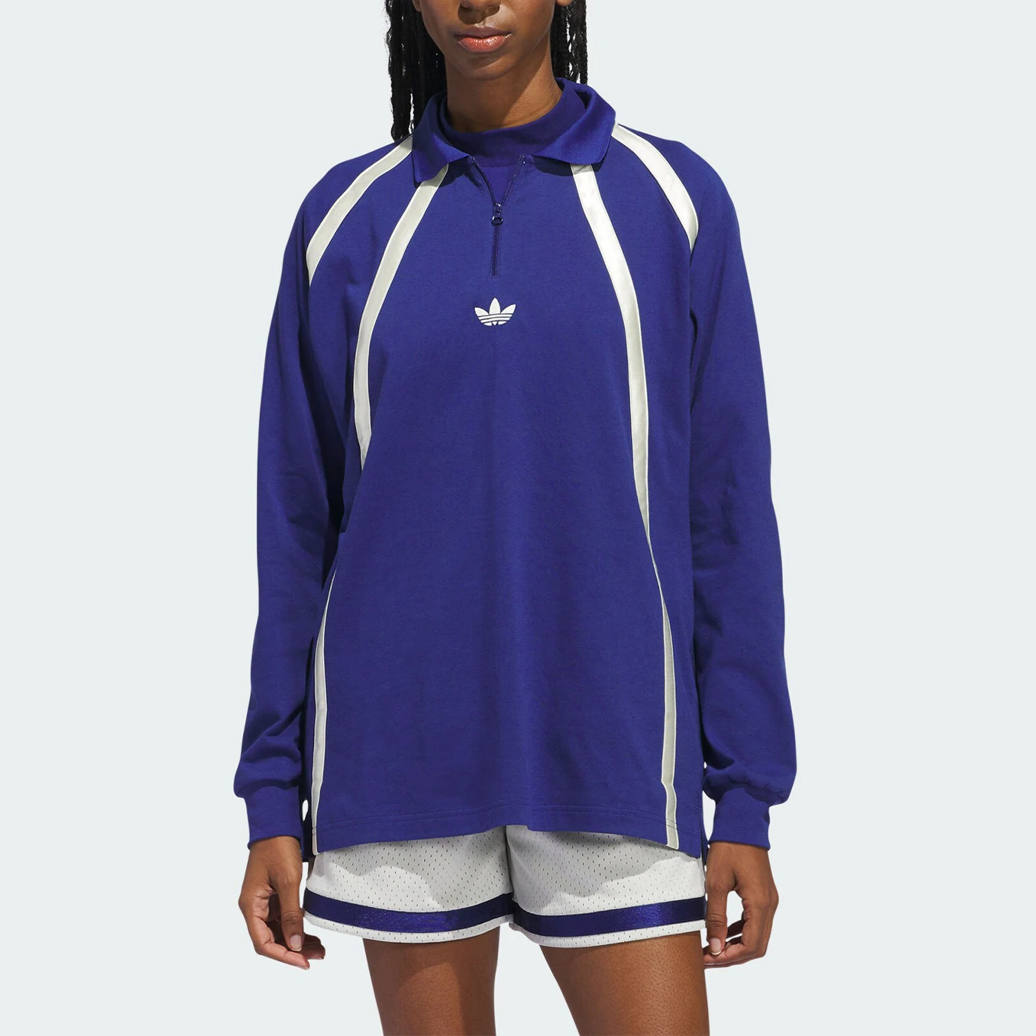 

Adidas Official Authentic RUGBY POLO Couple's Sports Long-Sleeve Polo Shirt IR6378