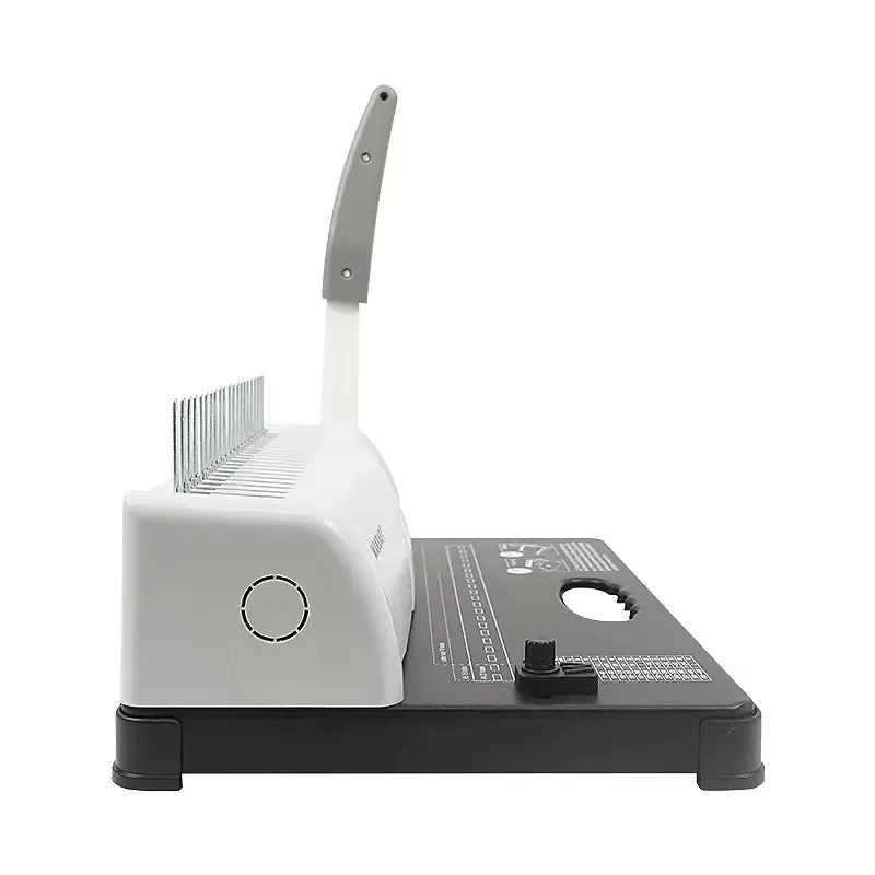 21 Hole Manual Binding Machine  450 Sheets Spiral Punch Binder Comb Binding Machine Paper Punch&binding Machine