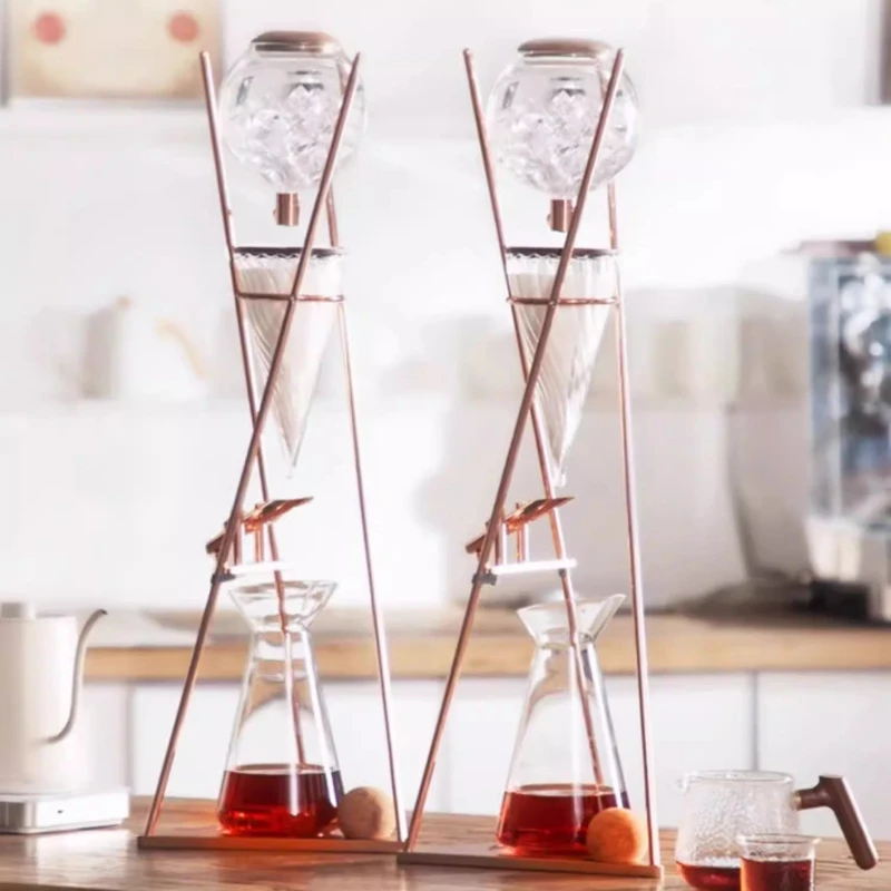 

Ice drop pot, commercial ice drop cold brew pot, drip coffee pot