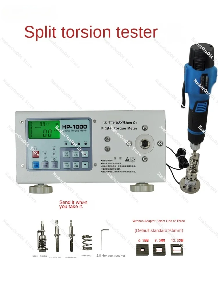 Digital Display Torque Torque Tester HP-100 Bottle Cap Screw Torque Wrench Tester Air Batch Electric Batch Torsion Meter