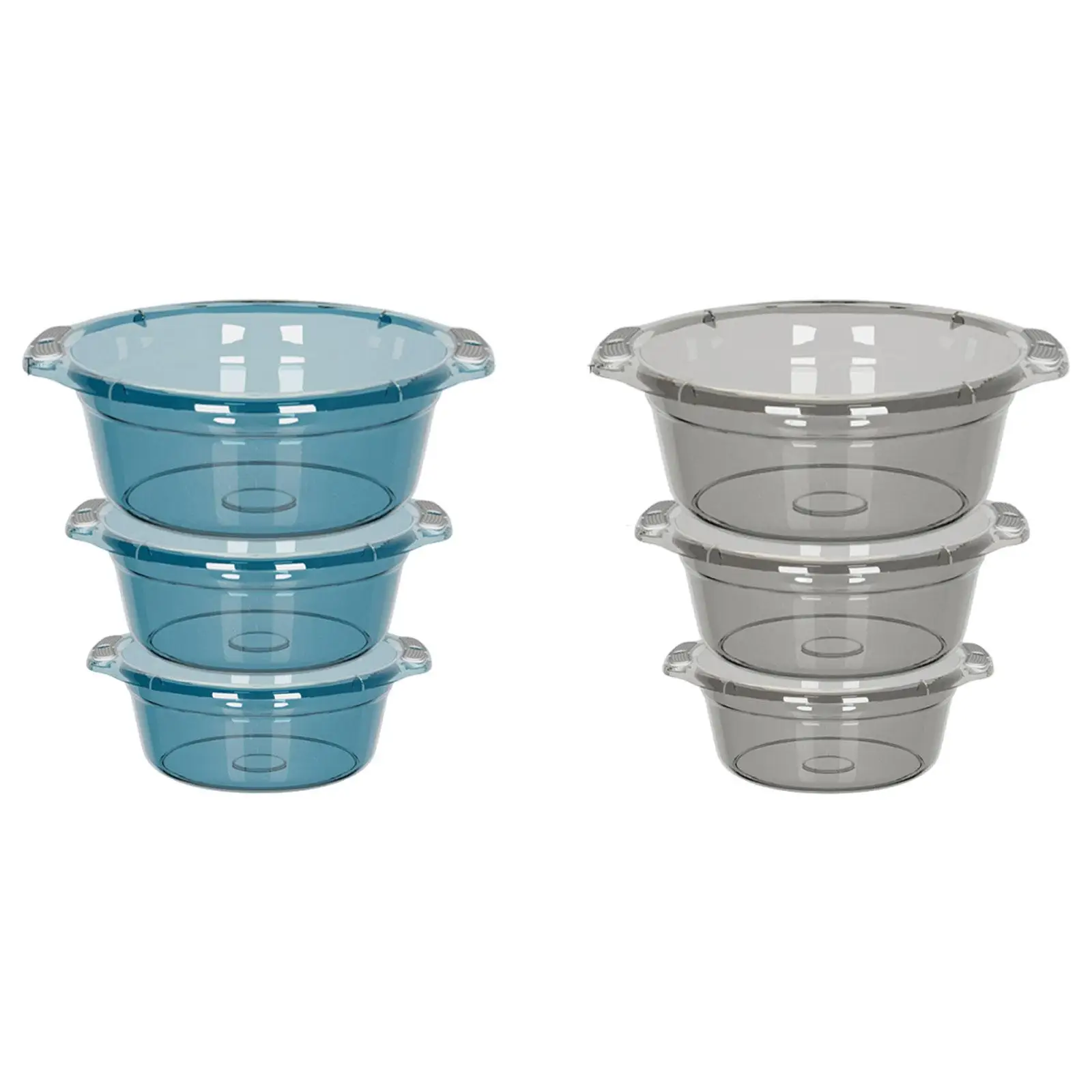 3x Wash Basin Multifunctional Laundry Basin for Vegetable Fruit Cleaning