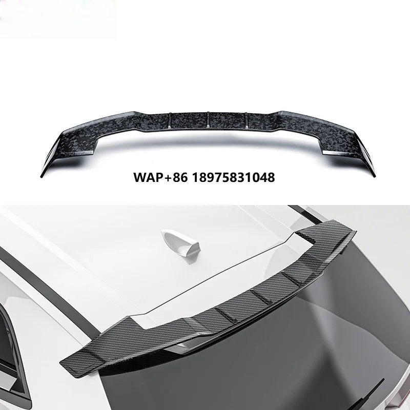 Hot Selling Real Prepreg Dry Carbon Fiber Roof Spoiler Rear Wing for  XM G09 2022 2026
