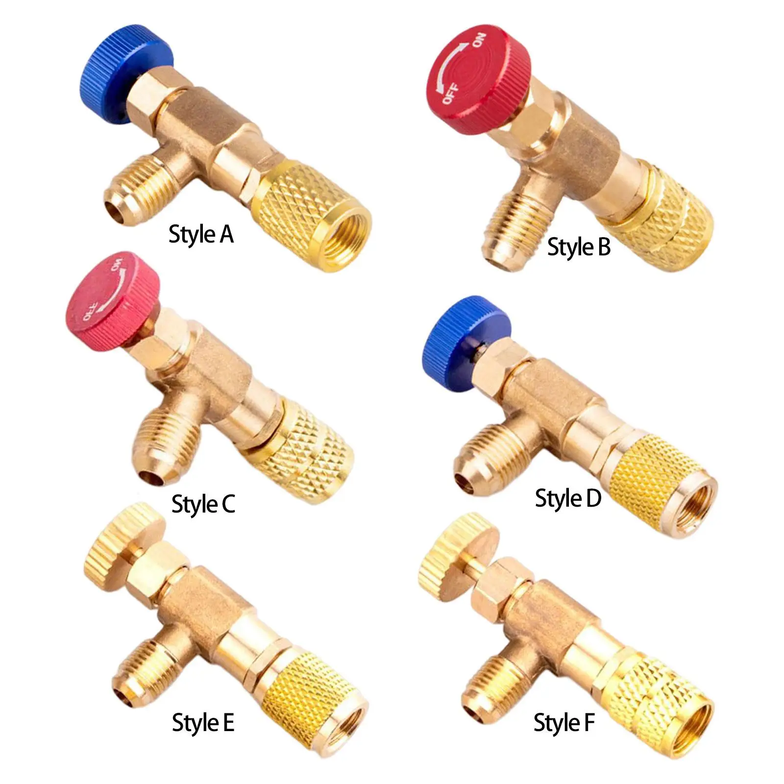 Adapter ładowania chłodniczego Sterowanie zaworem kulowym Narzędzie chłodnicze Adapter złącza do wymiany części serwisowej zaworu