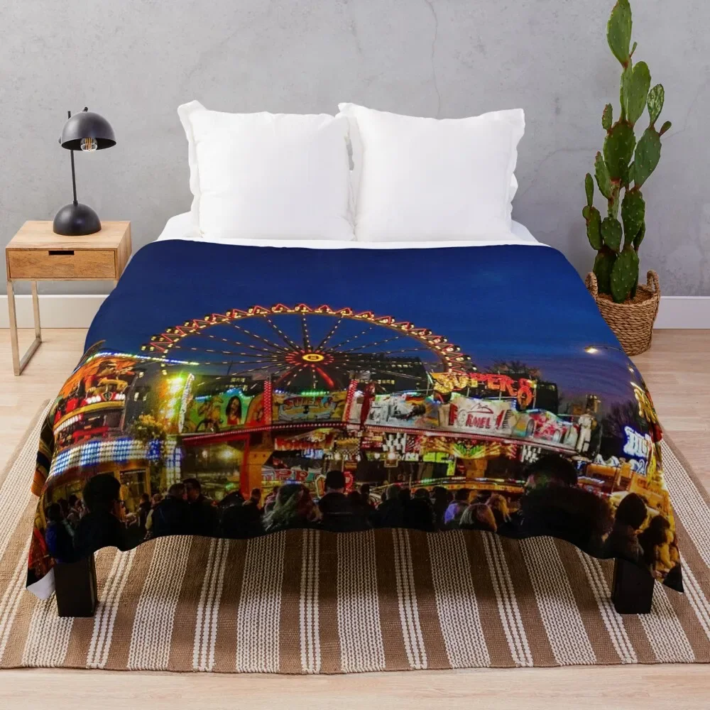 Fun Fair Throw Blanket Thermals For Travel Luxury Throw Blankets