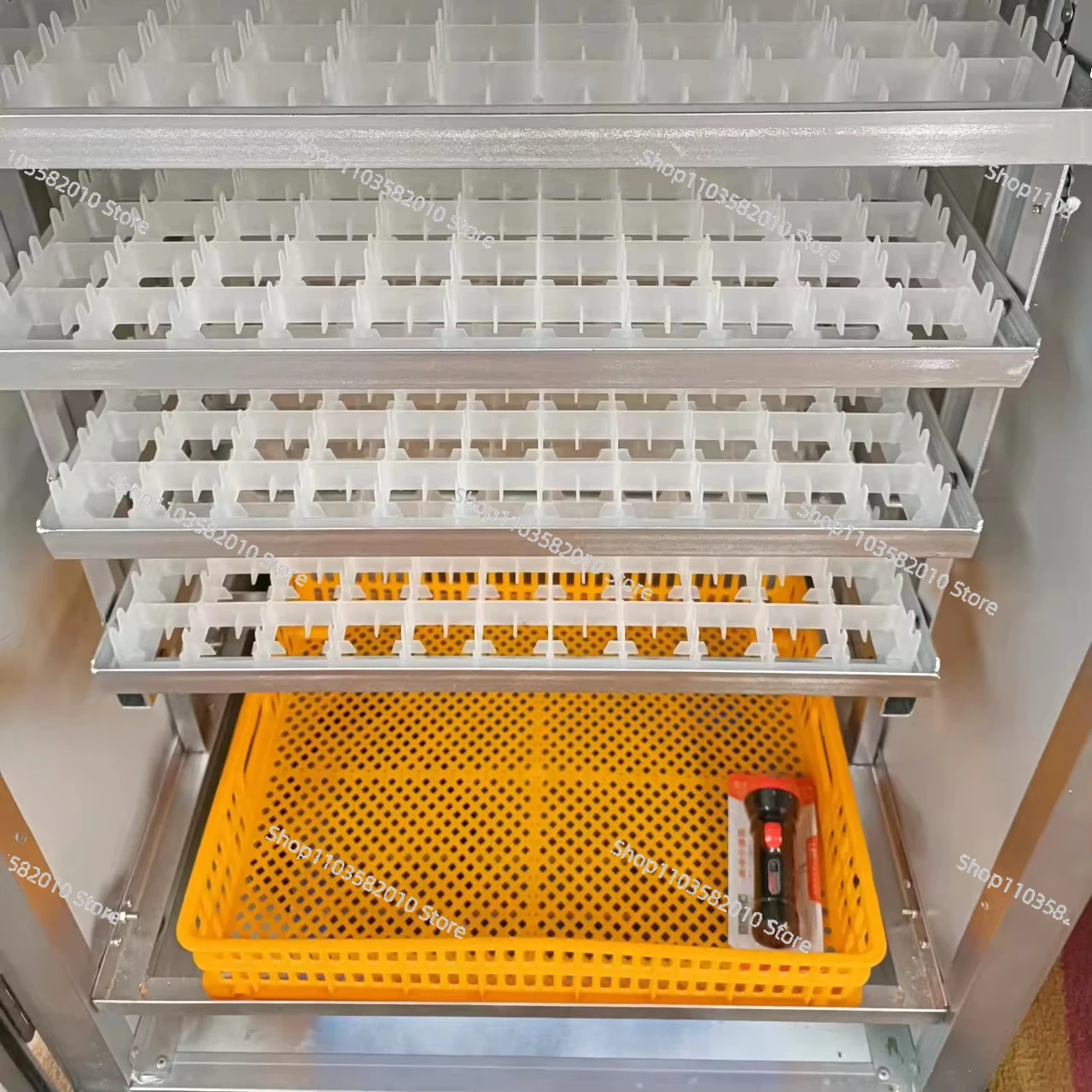 Direct wholesale 88 egg tray incubator accessories household farm automatic duck egg hatching basket