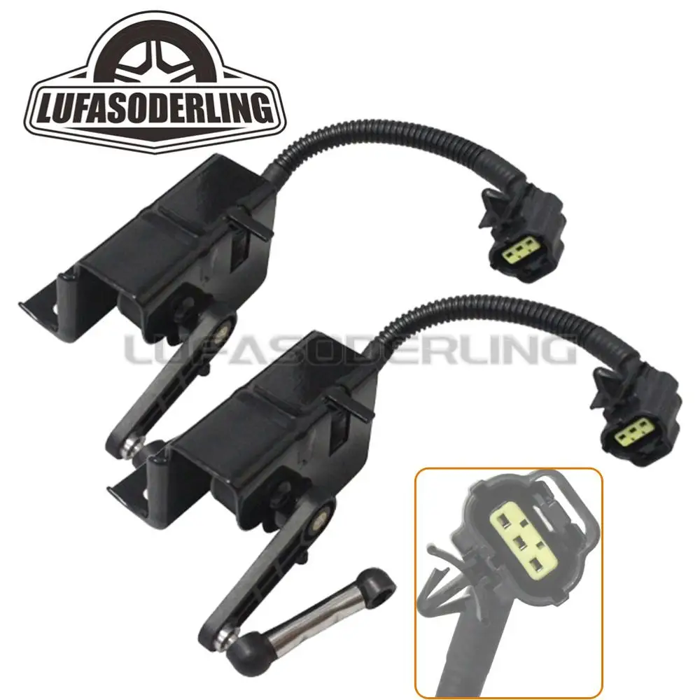 2pcs Front Headlight Leveling Sensor For Hyundai Santa Fe (DM) Grand Santa Fe (NC) Kia Sorento (UM) OEM 92190-2W000 921902W000