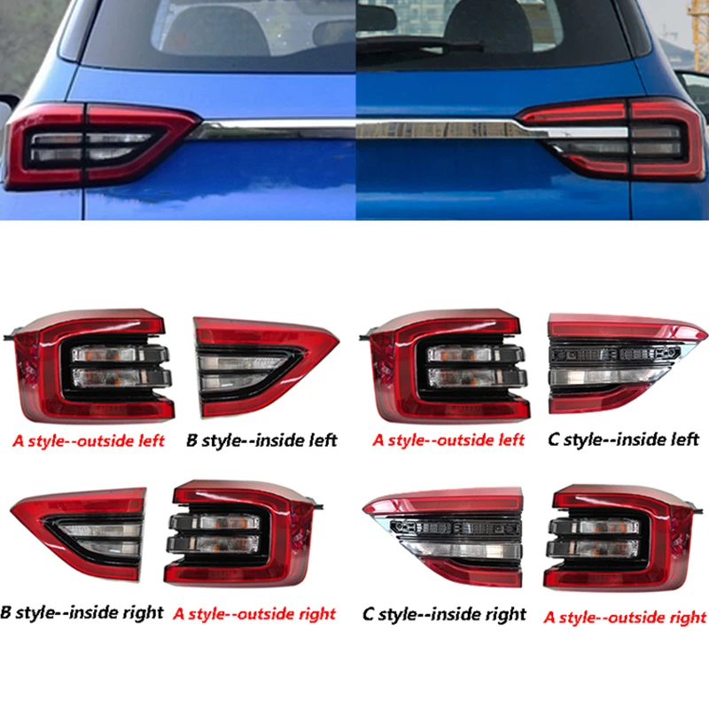 For Chery Tiggo 5X Rear Brake Tail Light Bumper Lamps